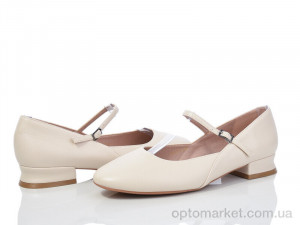 Туфлі жіночі A242-3 Loretta бежевий оптом от Optomarket
