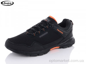 Кросівки чоловічі A2502-7 Supo чорний  оптом от Optomarket