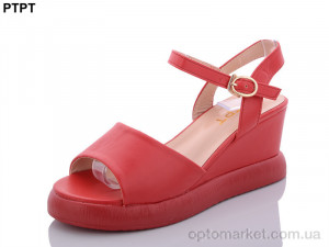 Босоніжки жіночі A255-3 PTPT червоний  оптом от Optomarket