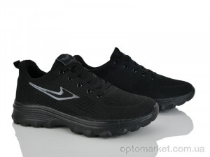 Кросівки чоловічі A2578 black Lion-Lu чорний  оптом от Optomarket