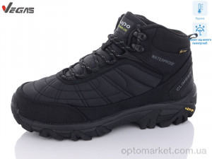 Черевики чоловічі A2655-6 термо Supo чорний  оптом от Optomarket