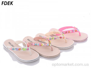 Шльопанці дитячі A2666 mix Melisha мікс  оптом от Optomarket