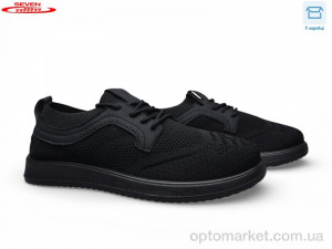 Кросівки чоловічі A27-1 піна Seven чорний  оптом от Optomarket