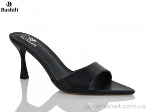 Шльопанці жіночі A277-13 Башили чорний оптом от Optomarket