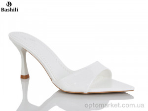 Шльопанці жіночі A277-16 Башили білий оптом от Optomarket