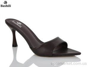 Шльопанці жіночі A277-4 Башили коричневий  оптом от Optomarket
