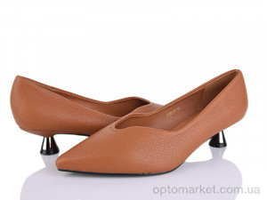 Туфлі жіночі A281-2 Loretta коричневий  оптом от Optomarket