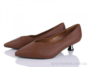Туфлі жіночі A281-6 Loretta коричневий  оптом от Optomarket