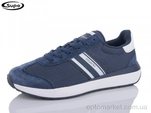 Кросівки чоловічі A2821-3 Supo синій  оптом от Optomarket
