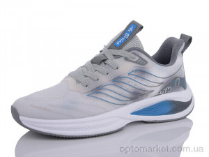 Кросівки чоловічі A2849-4 Obuvok сірий  оптом от Optomarket