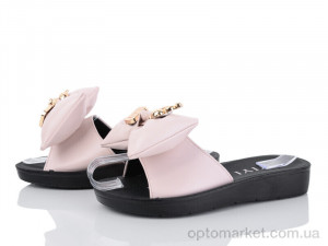 Шльопанці жіночі A29-2 YiYi бежевий  оптом от Optomarket