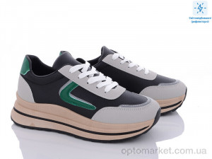 Кросівки жіночі A2928-3 Nayasitun чорний  оптом от Optomarket