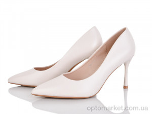 Туфлі жіночі A295-3 Loretta бежевий  оптом от Optomarket