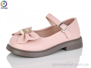 Туфлі дитячі A3-11B Леопард рожевий  оптом от Optomarket