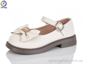 Туфлі дитячі A3-13B Леопард бежевий  оптом от Optomarket