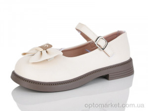 Туфлі дитячі A3-1A KEWK бежевий  оптом от Optomarket