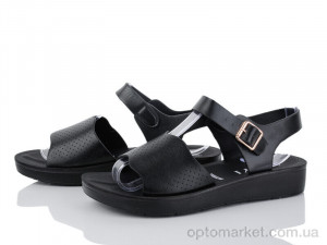 Босоніжки жіночі A30-1 YiYi чорний  оптом от Optomarket