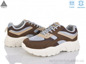 Кросівки жіночі A300-16 шкіра піна Stilli мікс  оптом от Optomarket