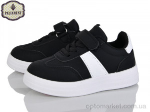 Кросівки дитячі A307-1 Paliament чорний  оптом от Optomarket