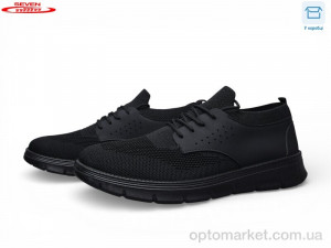 Кросівки чоловічі A31-1 піна Seven чорний  оптом от Optomarket
