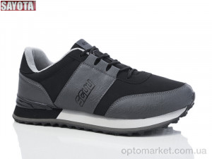 Кросівки чоловічі A3102-6 Sayota чорний  оптом от Optomarket