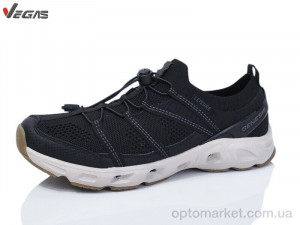 Кросівки чоловічі A3118-1 Vegas чорний  оптом от Optomarket