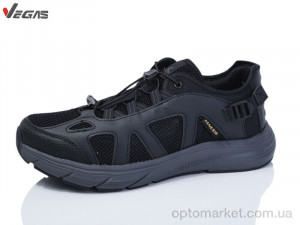 Кросівки чоловічі A3125-1 Vegas чорний  оптом от Optomarket