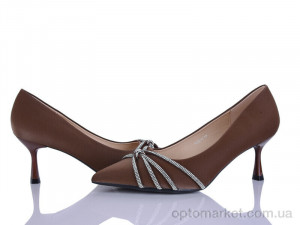 Туфлі жіночі A322-3 Loretta коричневий оптом от Optomarket