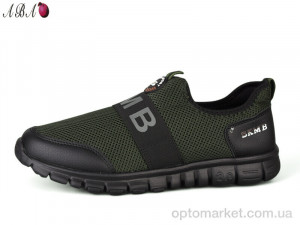 Кросівки чоловічі A322-6 KMB зелений  оптом от Optomarket