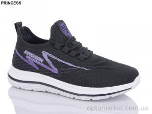 Кросівки жіночі A33-69 Princess чорний  оптом от Optomarket