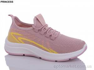 Кросівки жіночі A33-92 Princess рожевий  оптом от Optomarket