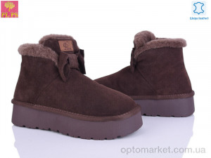 Уги жіночі A3311 brown PLPS коричневий  оптом от Optomarket