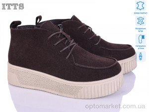 Черевики жіночі A363-41 ITTS коричневий  оптом от Optomarket