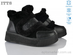Черевики жіночі A368-1 ITTS чорний оптом от Optomarket