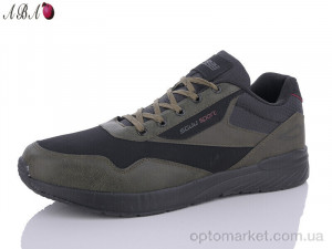 Кросівки чоловічі A3ABA56-8 батал Sayota зелений  оптом от Optomarket