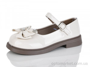 Туфлі дитячі A4-13A KEWK бежевий  оптом от Optomarket