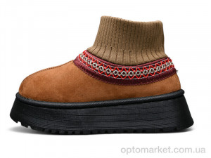 Уги жіночі A5-2 Luck Line коричневий  оптом от Optomarket