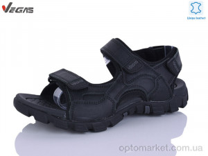 Сандалі чоловічі A508-1 Vegas чорний  оптом от Optomarket