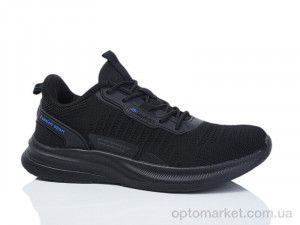 Кросівки чоловічі A5084-3 піна Bayota чорний  оптом от Optomarket