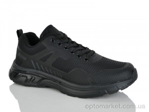 Кросівки чоловічі A526-23 KMB чорний  оптом от Optomarket