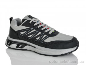 Кросівки чоловічі A527-22 KMB сірий  оптом от Optomarket
