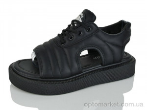 Босоніжки жіночі A55-1 MaiNeLin чорний оптом от Optomarket