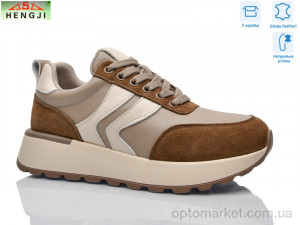 Кросівки жіночі A550-9 Hengji коричневий  оптом от Optomarket