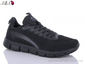 Кросівки чоловічі A5ABA082-1 Bayota чорний  оптом от Optomarket