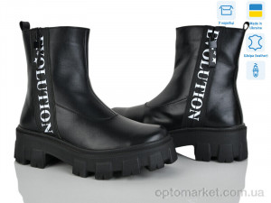 Черевики жіночі A5T Stella чорний  оптом от Optomarket