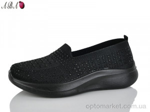 Сліпони жіночі A6-1 Jiao Li Mei чорний  оптом от Optomarket