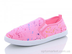Кросівки дитячі A6-2 Blue Rama рожевий  оптом от Optomarket