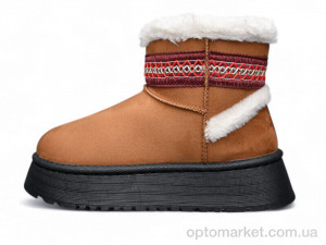 Уги жіночі A6-2 Luck Line camel  оптом от Optomarket