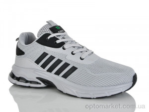 Кросівки чоловічі A6601-2 KMB сірий  оптом от Optomarket