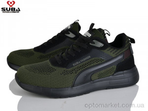 Кросівки чоловічі A6611-09 Suba зелений  оптом от Optomarket